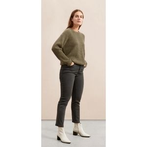 Everlane The Boss Boot in bone